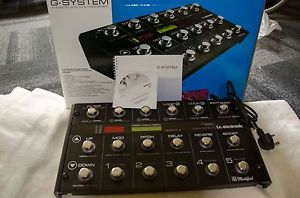 T C electronics Ib modified G system guitar effects processor