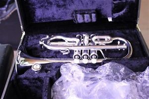 Yamaha YCR-8620S Custom Soprano Eb Cornet SILVER MINT QuinnTheEskimo