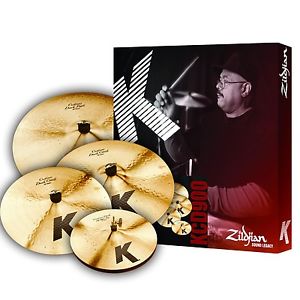 Zildjian *GRATISVERSAND* K Custom Dark Cymbal Becken Set Pack FREE 18 Crash!