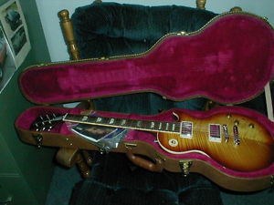 GIBSON LES PAUL STANDARD  GUITAR  2014 LIGHT  FLAME TOP