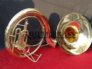 CHRISTMAS GIFT_SOUSAPHONE_25" VALVE BIG-TUBAMADE OF/FULL BRASS W/bag"BRASS FIN