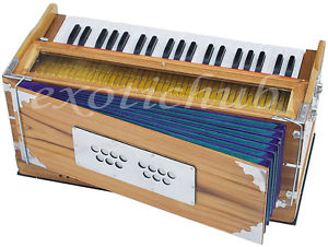 HARMONIUM~JAS REED~TEAK WOOD~3½ OCTAVES~ORGAN~PETI~BAJA~440 Hz~COUPLER~KEYBOARD~