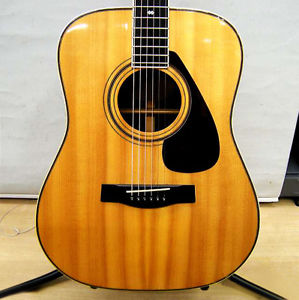YAMAHA L-6 Acoustic Guitar Spruce veneer top Ebony Fret w/ Original Hardcase