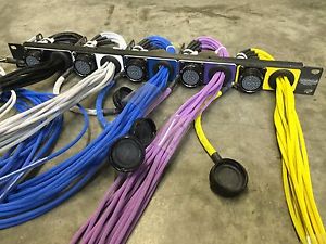 Whirlwind PatchMaster 60 W1 Female to XLRM Breakout Patch Panel W1F W1 Subsnake