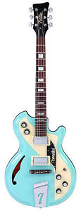 Italia Guitars Mondial Classic Guitar Blue