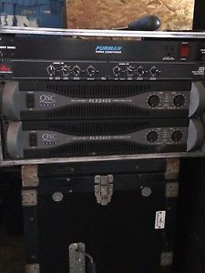 2 Qsc Plx 2402   DBX Crossover