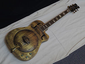 DEAN Resonator Heirloom Brass Thin Body Round-Neck cutaway A/E GUITAR new