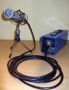 VINTAGE RUSSIAN TUBE MICROPHONE LOMO 19A19  with PSU. AWESOME SOUND!!!