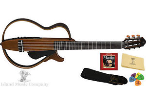 Yamaha SLG200N Nylon String Slient Guitar Natural Finish