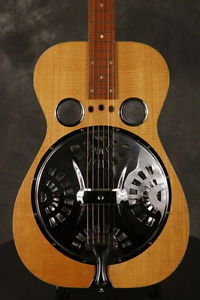 1981 DOBRO RESONATOR wood body square neck BLONDE TOP!!!