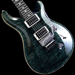 Free Shipping Used Paul Reed Smith "Floyd" Custom24 10top Stain Neck TB Guitar