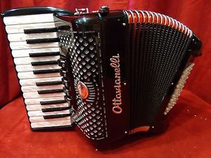 NEW Ottavianelli Piano Accordion Black Bambina LMM 26 Key 60 Bass Made in Italy