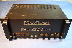 MESA BOOGIE SIMUL 295 STEREO POWER AMP 230V  VOLTAGE Made in U.S.A.