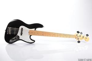 FENDER American Standard 5 String Jazz Bass Black Hard Shell Flight Case #24927