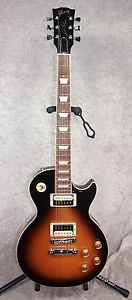 2011 Gibson USA Les Paul Traditional Pro electric guitar vintage burst OHSC