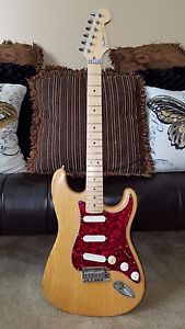 Fender strat USA Made Natural Ash 1991 unplayed