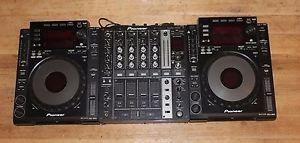 PIONEER CDJ900s x2 Plus DJM700-k MIXER