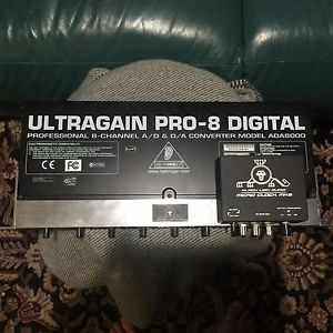 Behringer ADA 8000 With Black Lion Audio Premium Mod & Micro Clock mkII