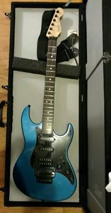 Fender Blue or Turquoise Stratocaster Prodigy USA 1991 Kayler Tremolo-Trem Bar