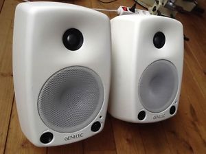GENELEC 8030A BLANC / WHITE PAIR ACTIVE MONITOR - NOT DYNAUDIO or NS10 [FR]