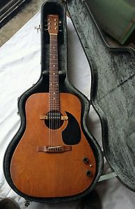 Ancienne guitar norman t top stamped pickups micro gibson vintage la patrie folk