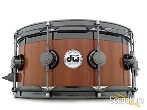 DW 7x14 Collector's Top Edge Maple/Mahogany Snare Drum - Demo/Open Box