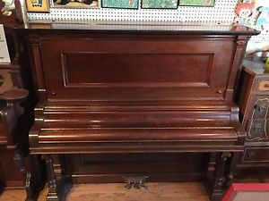 Newman Bro's. Co. Overstrung Grand Piano Antique - #14359