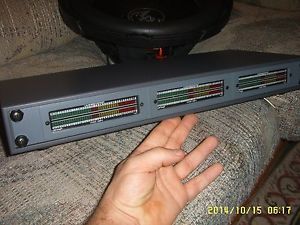 Dorrough 280E triple digital audio meter loudness monitor set.