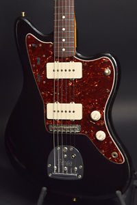 Fender USA American Vintage 62 Jazzmaster Black w/SoftCaseFreeShipping Used#G162