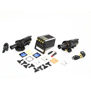 Dedolight DT4 Power Supply 2-Light KIT w/ 2x DLH4 Lights & Accessories