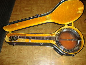 Alvarez banjo minstrel 70s model 5 string with original case Model 4289