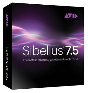 Avid Sibelius 7.5 Academic +Photoscore + Audioscore