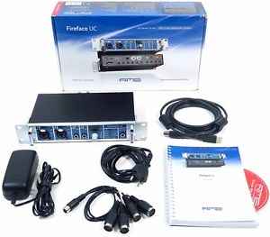 RME Fireface UC Audio Interface USB 2.0 High-End Soundcard TOP + OVP + GARANTIE