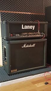 LANEY GH100L TESTATA VALVOLARE + CASSA Marshall 1922 PAZZIA !!!