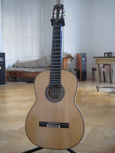 Stephen Hill concert flamenco guitar 2005. Rodgers tuners.