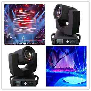 2X Touch Screen 230 beam Stage Light 7R  Beam Moving Head Light+ Flight Case