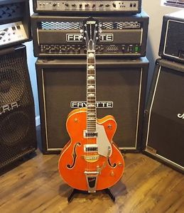 Gretsch Electromatic G5420T Hollow Body Guitar w/ Bigsby Pickups Orange Trans