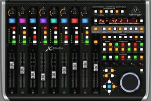 BEHRINGER X-TOUCH 9 UNIVERSAL CONTROLLER MOTORIZED FADERS $20 INSTANT OFF