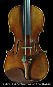 Master Build 2016 SE #007 Guarneri del Gesu Violin 1740 "Ex-Heifetz"