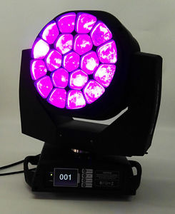 19X15W Bee-Eyes Beam Zoom LED Moving Head Stage Light DJ Disco Party