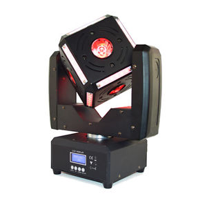 2pc 6X10W RGBW 4in1 osram led cube moving head light snake eyes moving head 60W