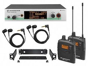 Sennheiser Wireless Monitor Set EW 300-2 IEM G3