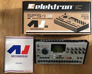 Elektron Machinedrum SPS-1 UW MK2 w/ TM-1 & rubber pots **EU FRIENDLY :)**