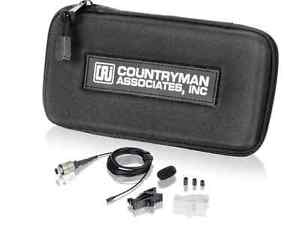 Cápsula Lavalier Countryman B6.W6 (140dB). Negras. De riguroso estreno