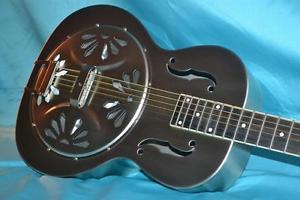 GRETSCH G9221 BOBTAIL STEEL ROUND-NECK A.E. RESONATOR, Int'l Buyers Welcome