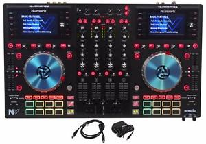 New Numark NV Intelligent Dual Display DJ Controller for Serato DJ - 4 Channel