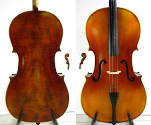 Beautifully Hand Made Cello!Strad 1712 "Davidov"Cello Model!Powerful Sound