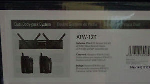 Audio Technica *NEW* System 10 PRO Digital Dual Channel beltpack Wireless 2.4GHz