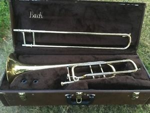 Bach Stradivarius 50B Bass Trombone with case