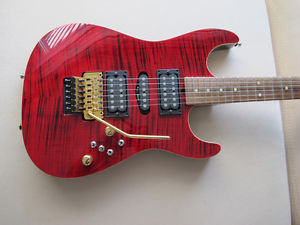 Tom Anderson Hollow Drop Top E-Gitarre - mit Fender Plectrum + Gibson Saiten